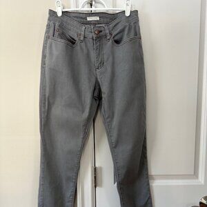 EILEEN FISHER 5 pocket Jean Pant in Grey, Size 8